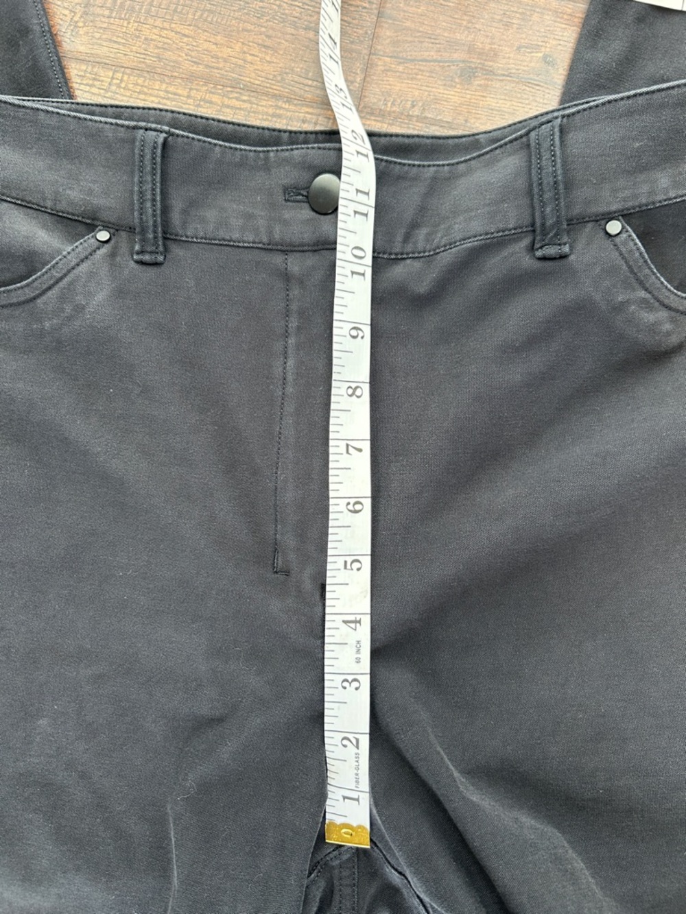 Lululemon City Sleek 5 Pocket Wide Leg High Rise Pants Women’s 33 Black‎ W5ENJS - Picture 7 of 8